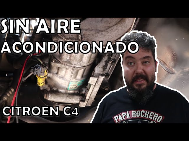 Aire acondicionado Citroen C4: Soluciones cuando no funciona