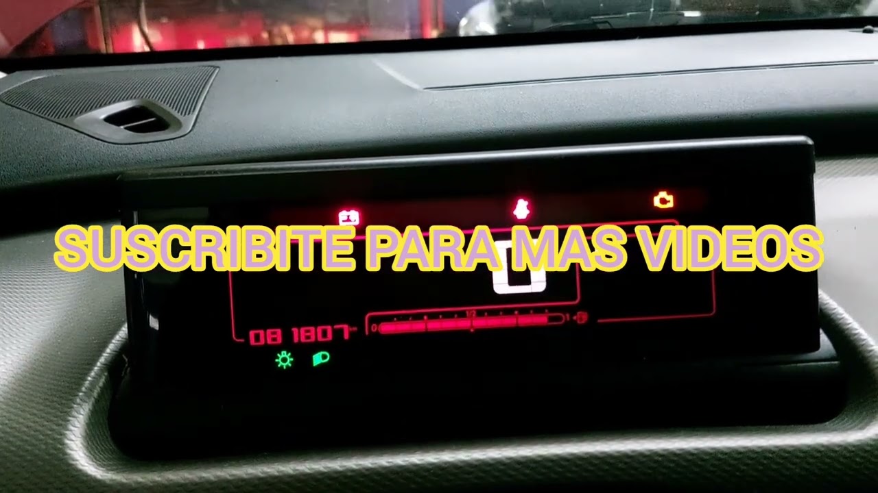 Citro&euml;n C4 Service en Pantalla: C&oacute;mo realizar el mantenimiento de tu veh&iacute;culo de manera eficiente