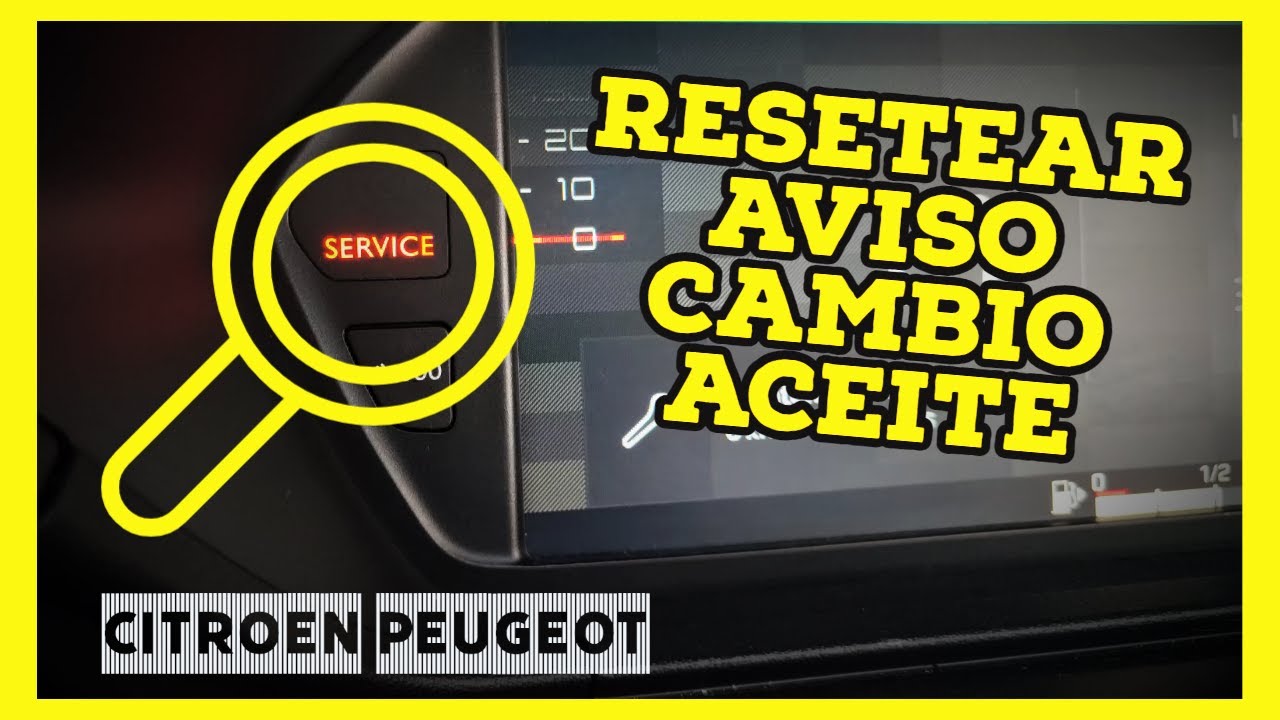 Resetear suspensión C4 Picasso: guía para realizar el reset
